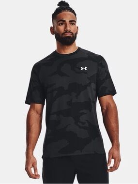 Under Armour Men’s Black Camo Short Sleeve Performance Tee Size XL
